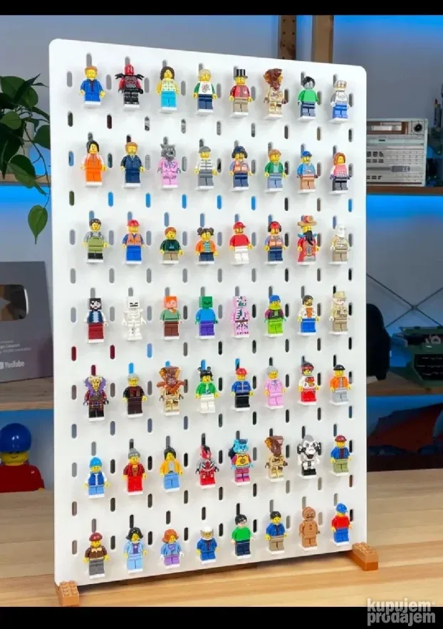 Ikea SKADIS Police za LEGO kolekcije