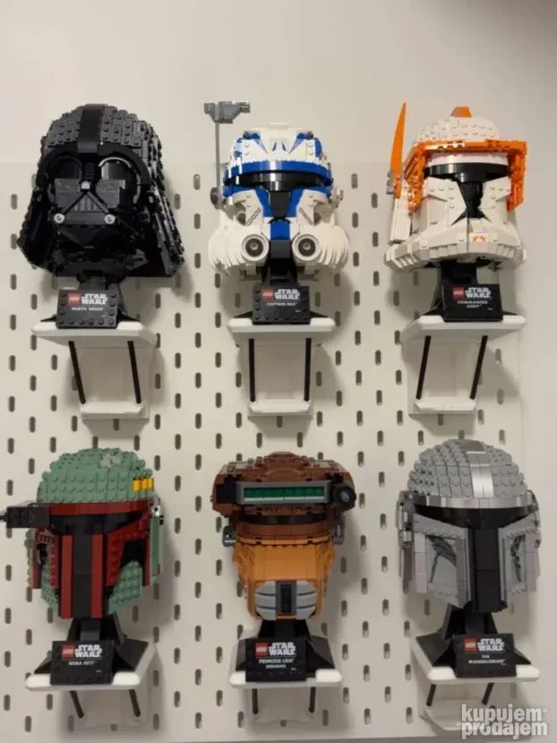 Ikea SKADIS Police za LEGO kolekcije
