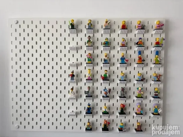 Ikea SKADIS Police za LEGO kolekcije