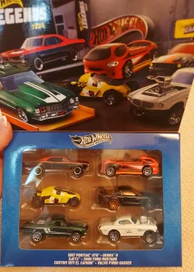 Hot Wheels Silver Series Legends tour 6psc