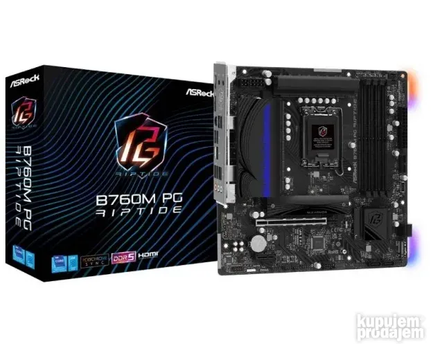 Matična ploča za Intel socket ASROCK B760M PG RIPTIDE