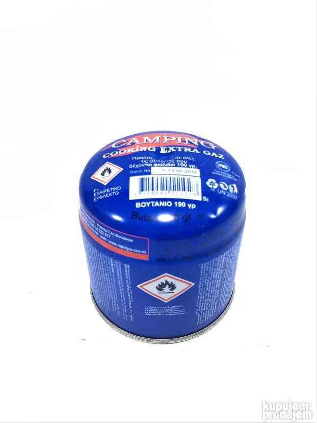 Plinska boca CAMPING 190g