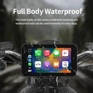 VSYSTO motociklistički CarPlay ekran