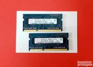 4gb DDR3 /1333 mhz (2x2gb)SODIMM memorija