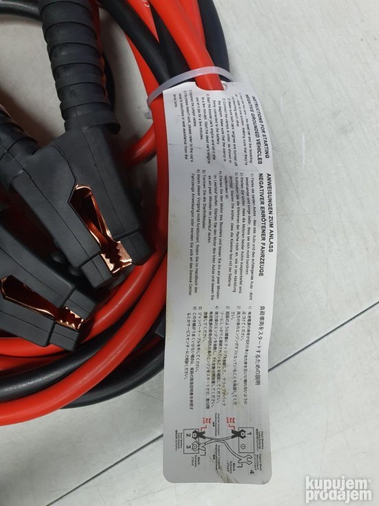 Kablovi za Startovanje 1200 AMP 6Metara - Voilamart