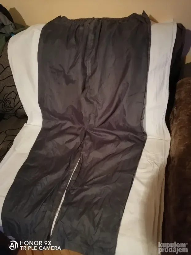 Crivit vodootporne pantalone, zip celom dužinom