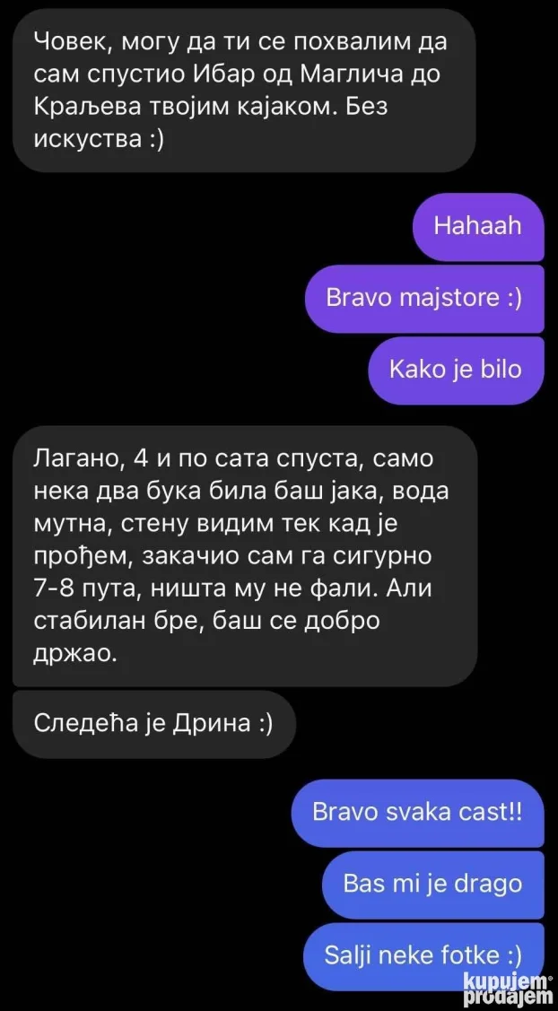 Kajak Tara Singl 2.95m AKCIJA