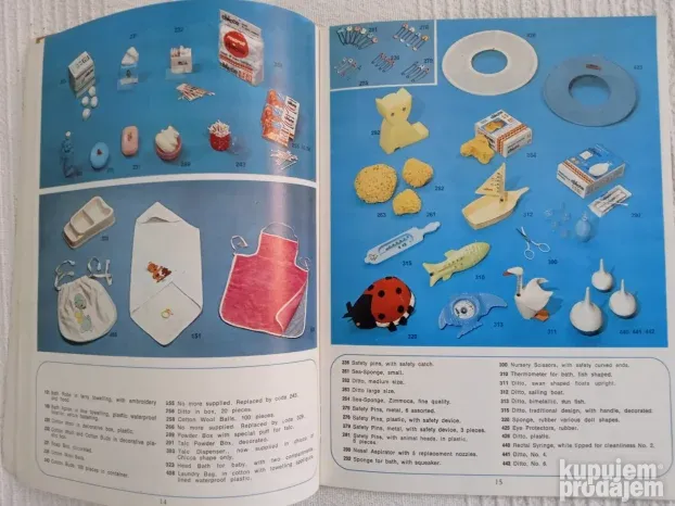 Chicco stari katalog iz 1971.g.