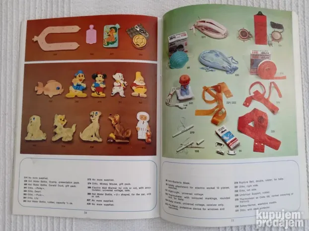 Chicco stari katalog iz 1971.g.