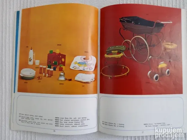 Chicco stari katalog iz 1971.g.