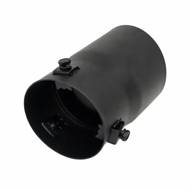 Nastavak auspuha crni mat kosi