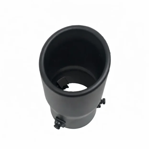 Nastavak auspuha crni mat kosi