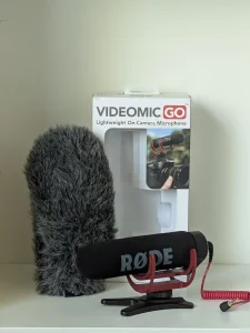 Rode Videomic Go i Deadcat Go Szoros Windbreak