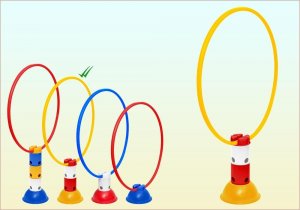 Univerzalna baza sa 2 stubna komada i hulahopom