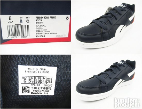 Reebok dečije patike NOVO K72/37