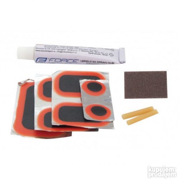 Set za krpljenje guma  FORCE 7