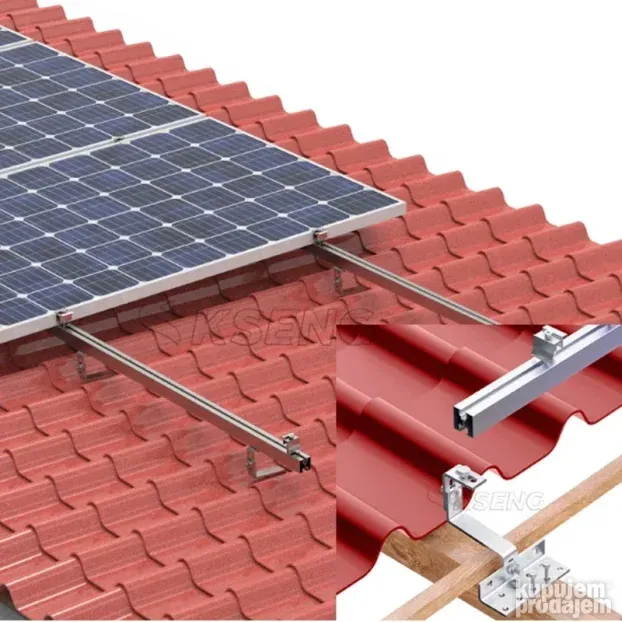 Profil / Šina za solarne panele SUN40 (40x40)