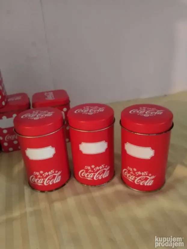 Limene kutije Coca Cola 7 komada