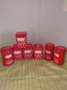 Limene kutije Coca Cola 7 komada