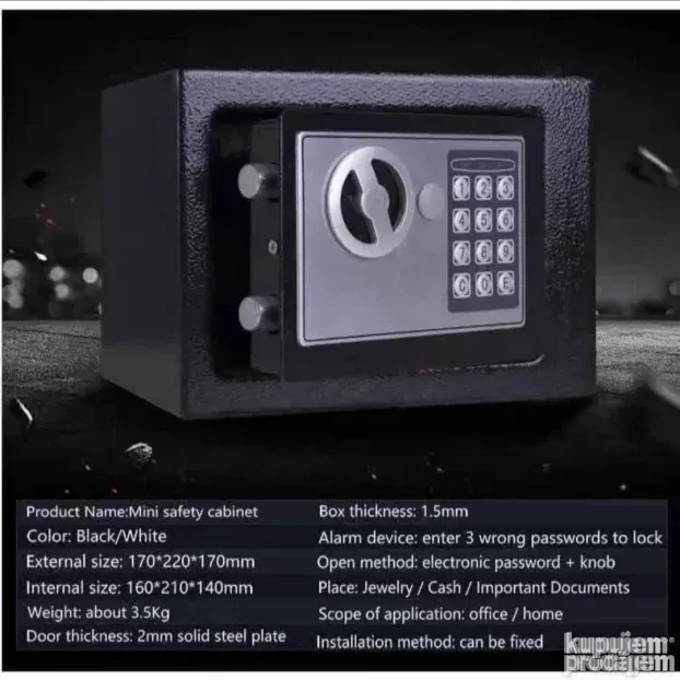 Elektronski set sa 2 kljuca