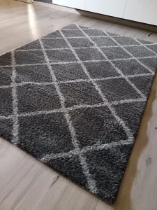 Sivi tepih 170x120cm