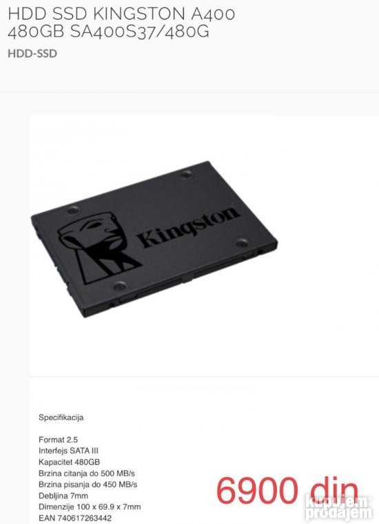2.5 sata3 sata 3 SSD HDD HARD DISK diskovi INTERNI ssd-hdd ...