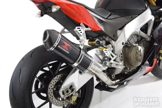 Auspuh BLACK WIDOW za APRILIA modele
