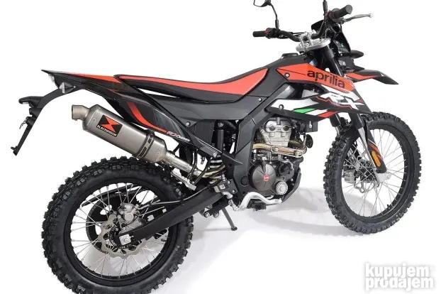 Auspuh BLACK WIDOW za APRILIA modele