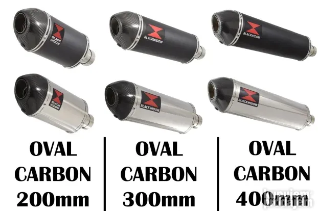 Auspuh BLACK WIDOW za APRILIA modele