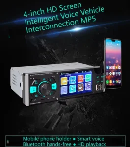 Multimedija sa drzacem telefona MP5 4,1 inch BT SD AUH