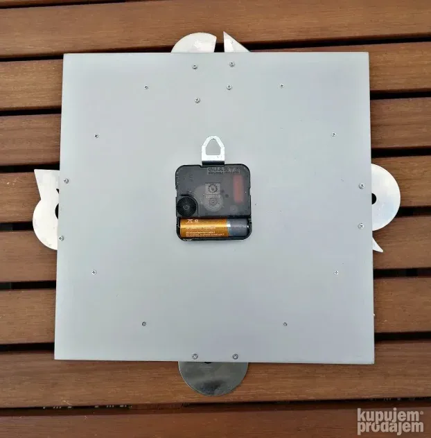 ATLANTA Vintage METALni zidni sat NEMAČKA