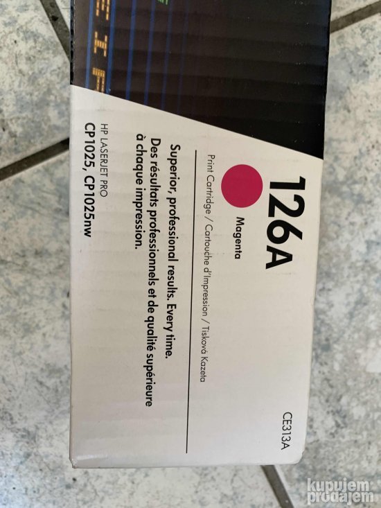 HP 126A (CE313A) Magenta Toner za Stampac Kolor LaserJet CP1