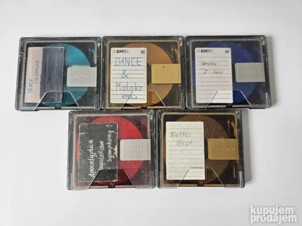Sony COLOR MD74 mini diskovi MiniDisc SNIZENO