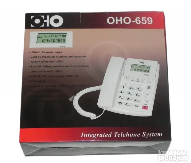 Fiksni telefon s LCD ekranom 2