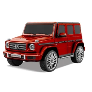 Mercedes G500 (12V-2 motora-EVA točkovi-koža) CRVENI