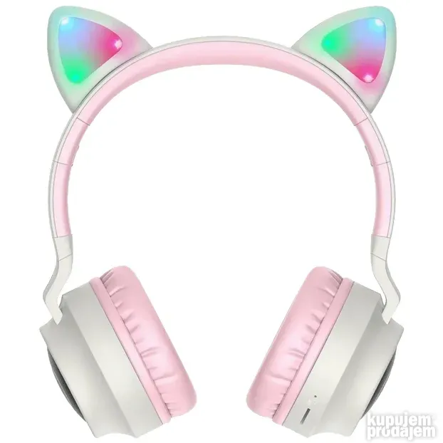 Hoco W27 Cat Ear Gray - bežične stereo slušalice