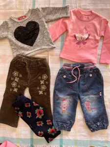Paket garderobe za devojcice vel 92-98-104