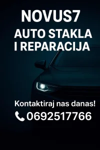 Auto-stakla za sve vrste vozila