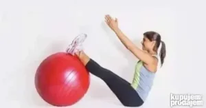 LOPTA za fitnes, fitnes lopta, lopta za vezbanje, pilates NO