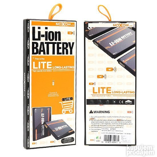 Baterija Moxom za Samsung Galaxy Note 2 N7100