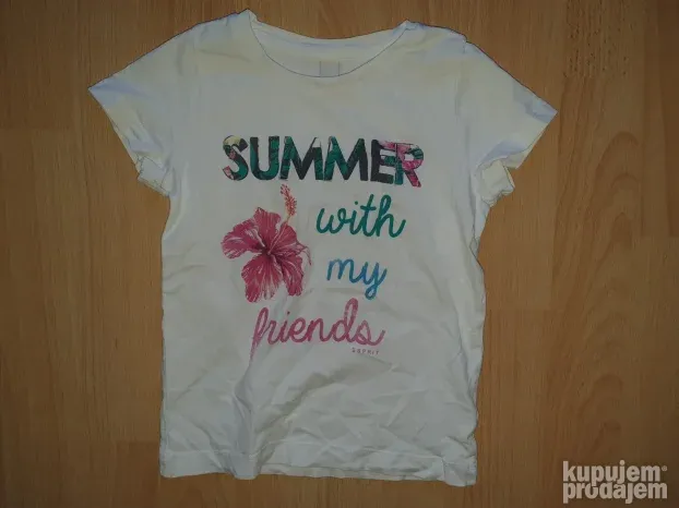 Majica za devojcice Esprit - Summer with my friends