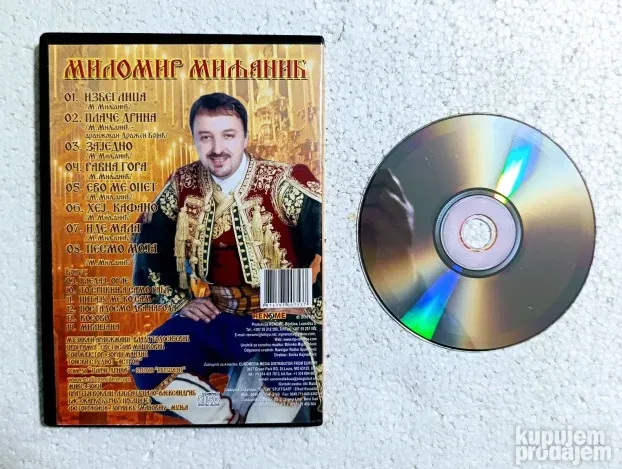 Milomir Miljanić-Plače Drina-Cd