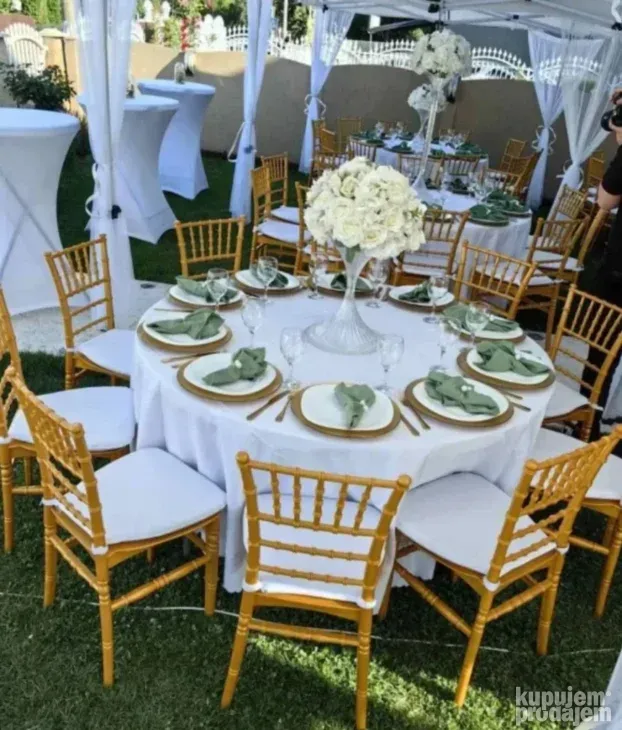 Tiffany stolice, stolovi iznajmljivanje