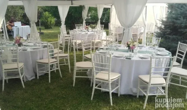 Tiffany stolice, stolovi iznajmljivanje