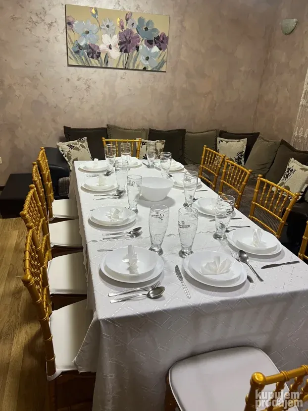 Tiffany stolice, stolovi iznajmljivanje