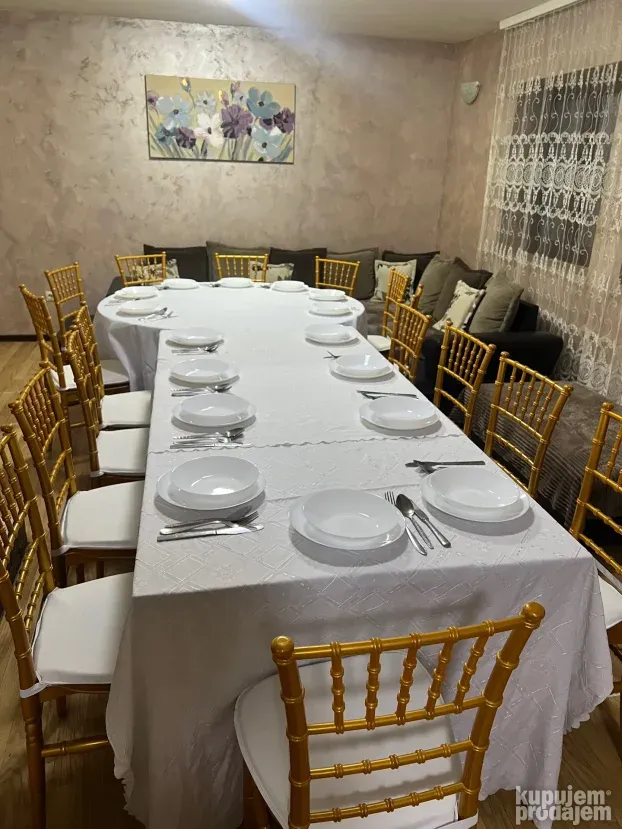 Tiffany stolice, stolovi iznajmljivanje