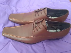 Cipele plitke muske, kožne, Maxa,  br. 44, NOVO