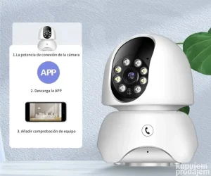 sobni VIDEO NADZOR za decu unutrasnja IP WIFI PTZ smart 8mpx