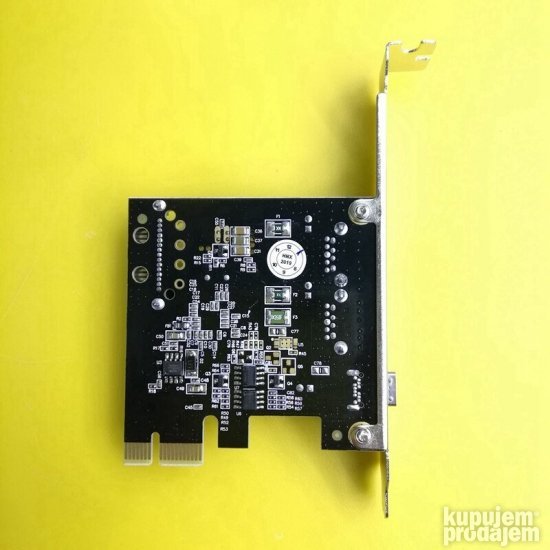 PCI-E x1 kartica sa 2x USB 3.0, 1x USB-C portovima pcie usbc