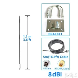 Signal Plus Helium Antena 8dbi 868MHz + LMR400 kablovi